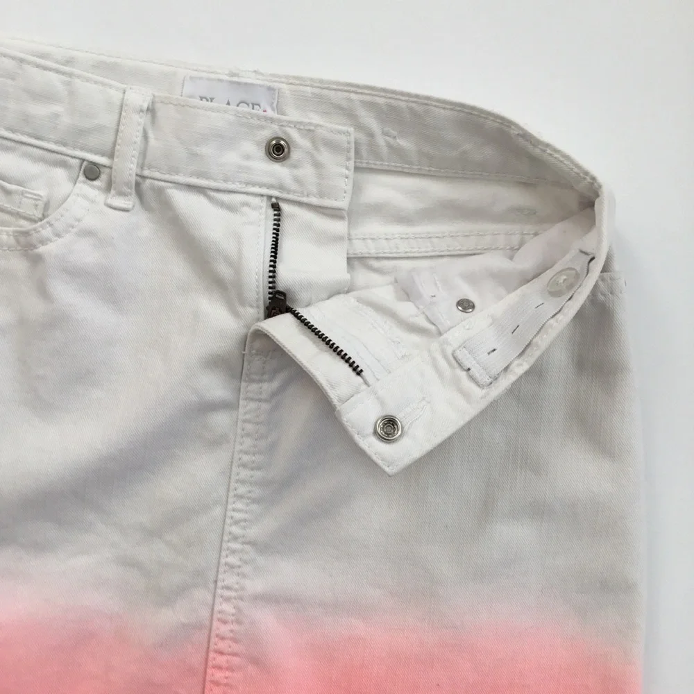 The Children's Place Girl's Denim Jean Ombré Skirt  Size 6X/7